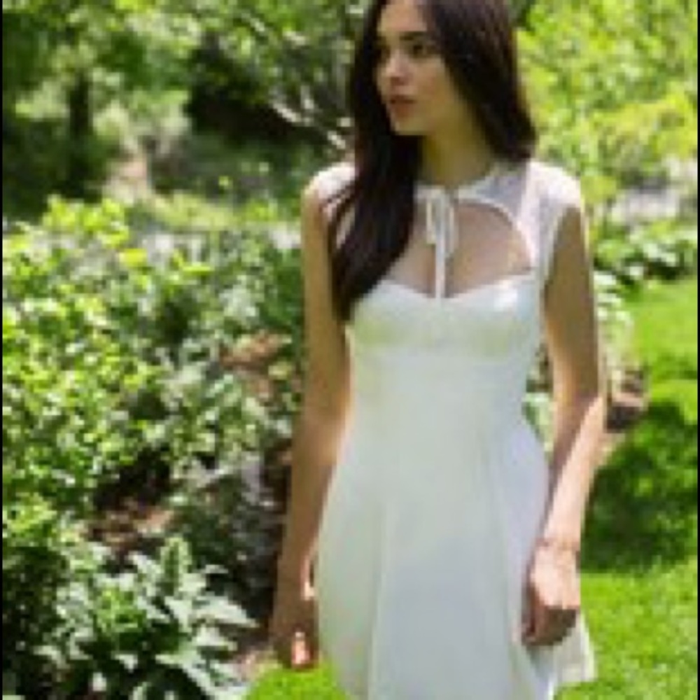 COPY - Reformation White Spritz Dress Size 12